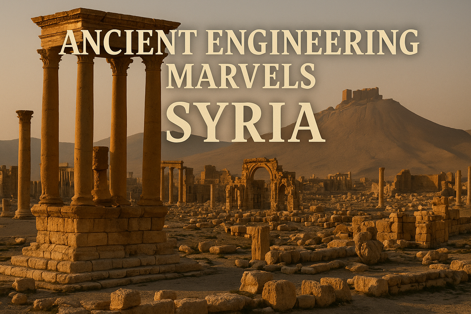 Ancient Engineering Marvels Syria