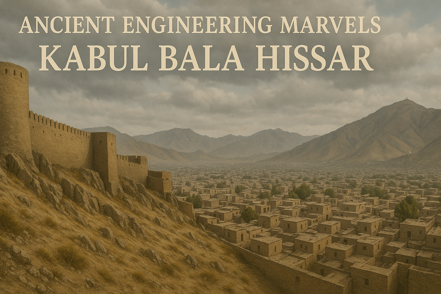 Kabul Bala Hissar (Ancient Engineering Marvels)