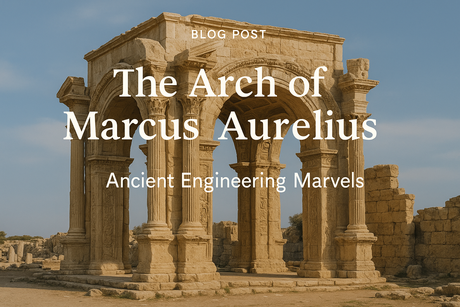 The Arch of Marcus Aurelius (Ancient Engineering Marvels)