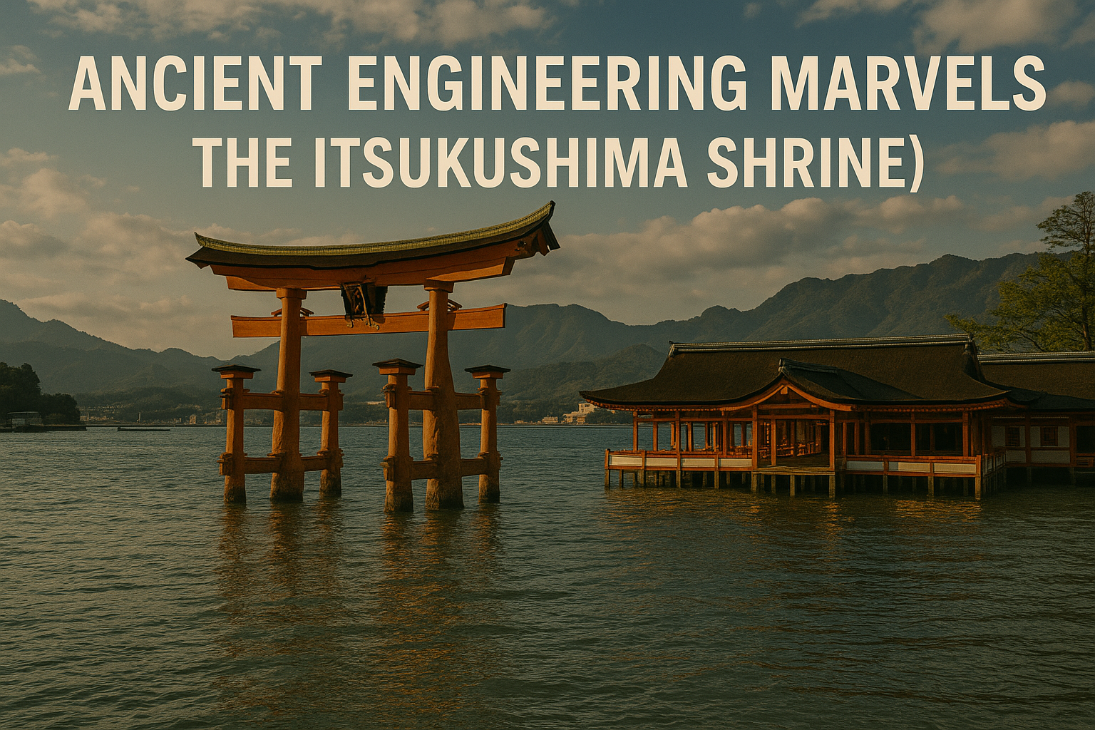 The Itsukushima Shrine