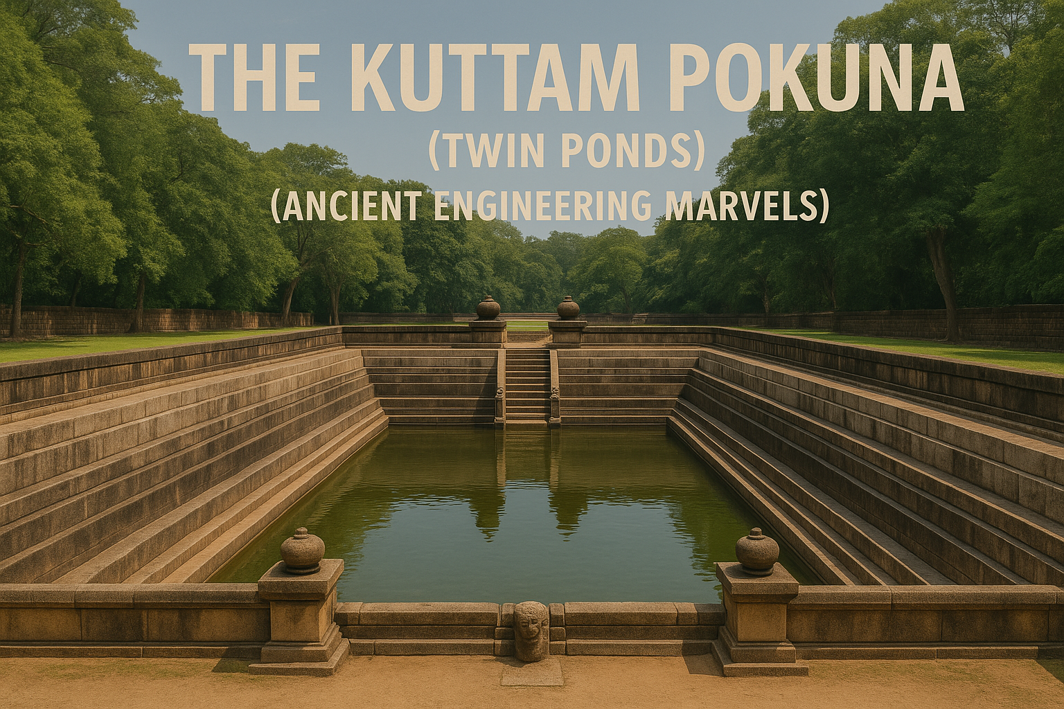 The Kuttam Pokuna (Twin Ponds) (Ancient Engineering Marvels)
