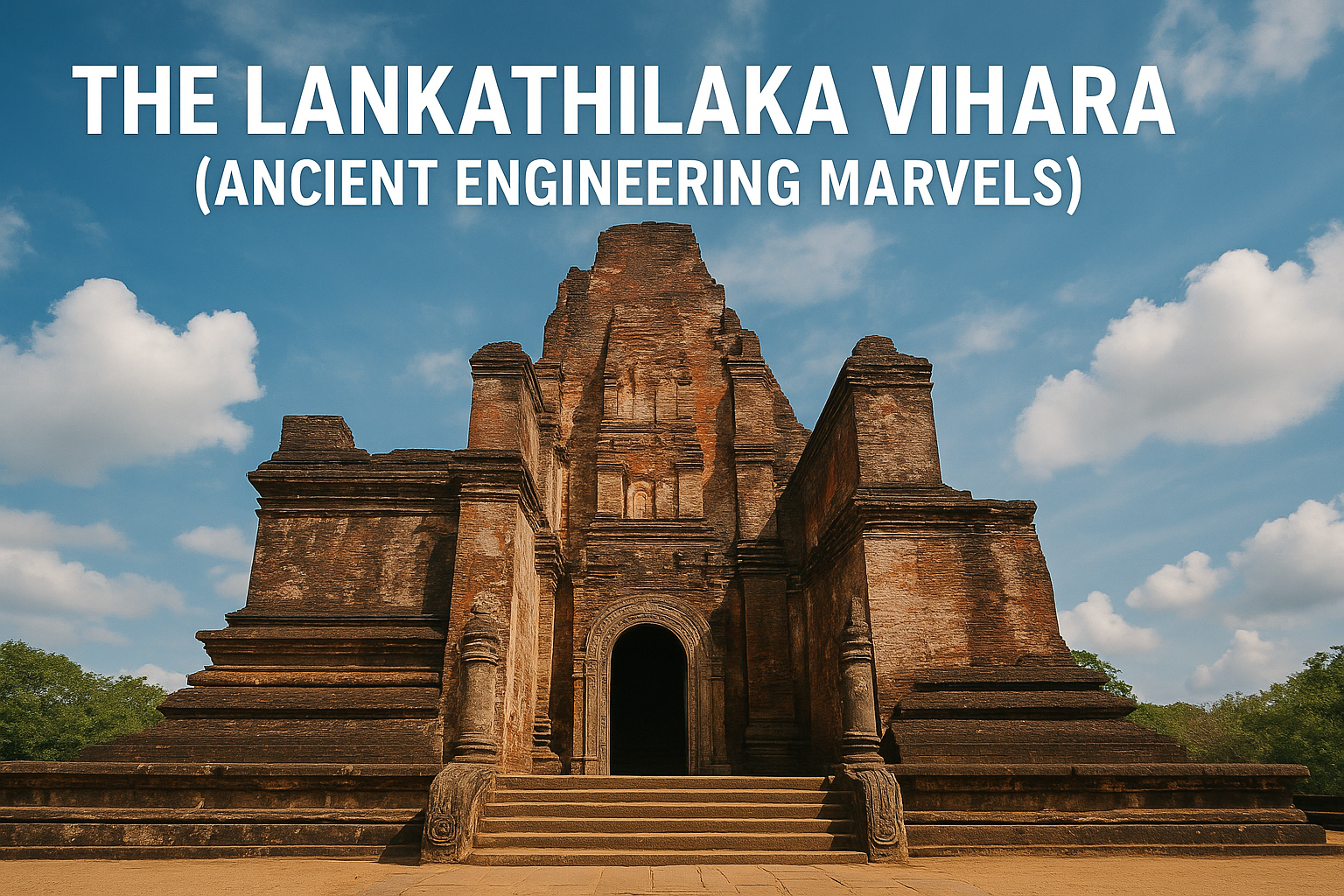 The Lankathilaka Vihara (Ancient Engineering Marvels)