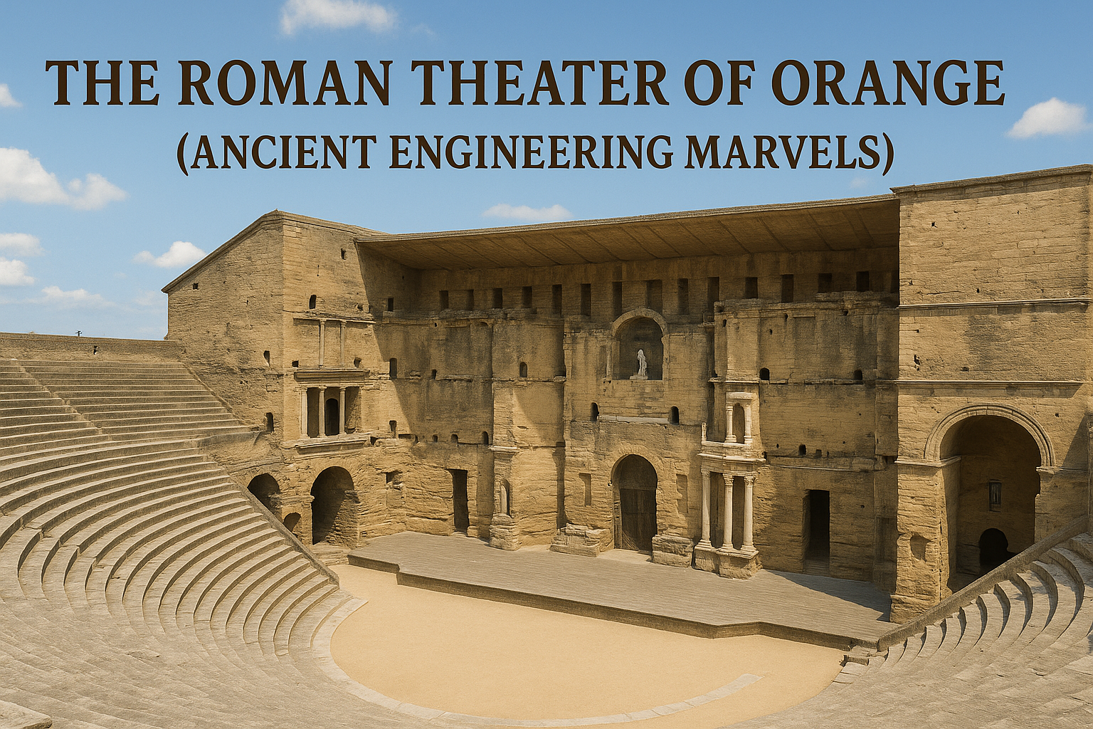 The Roman Theater of Orange (Ancient Engineering Marvels)