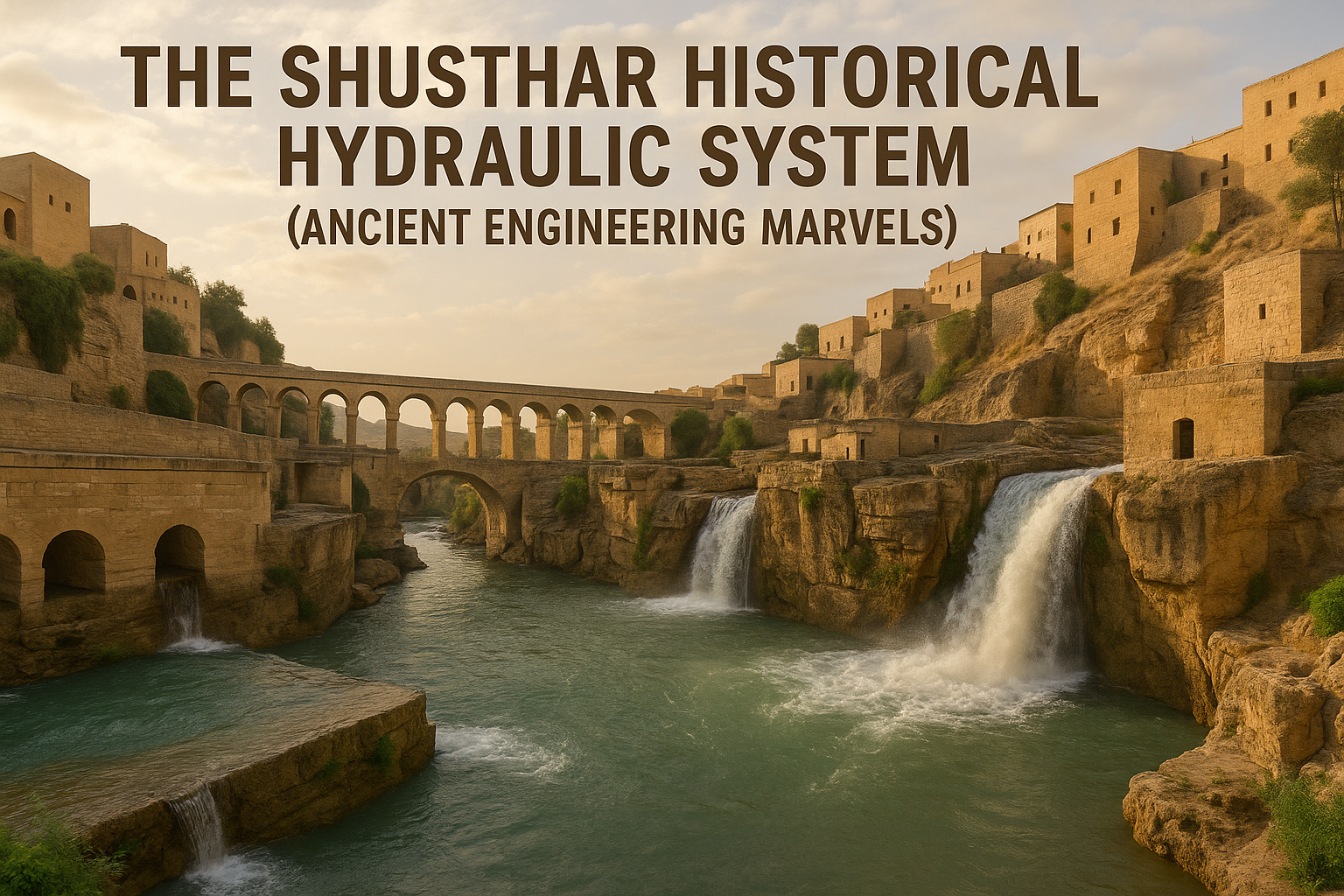 The Shushtar Historical Hydraulic System (Ancient Engineering Marvels)