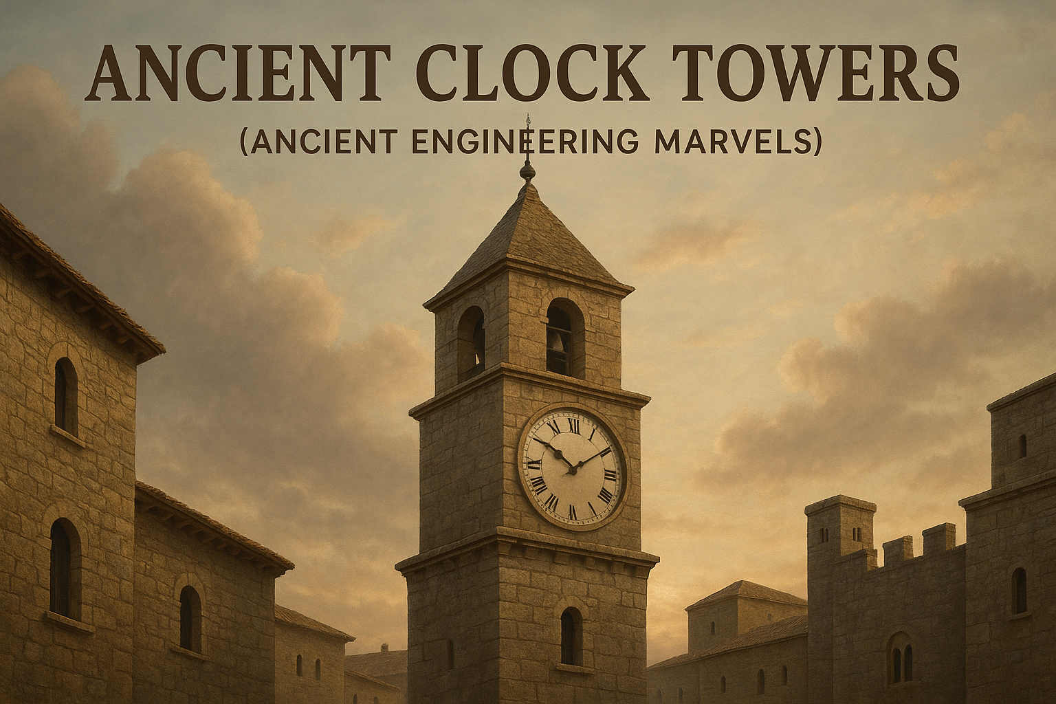 Ancient Clock Towers (Ancient Engineering Marvels)