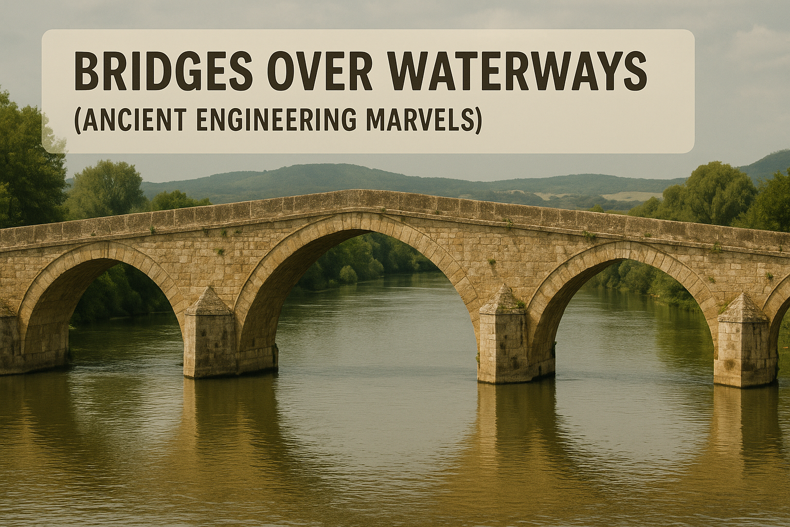 Bridges Over Waterways (Ancient Engineering Marvels)
