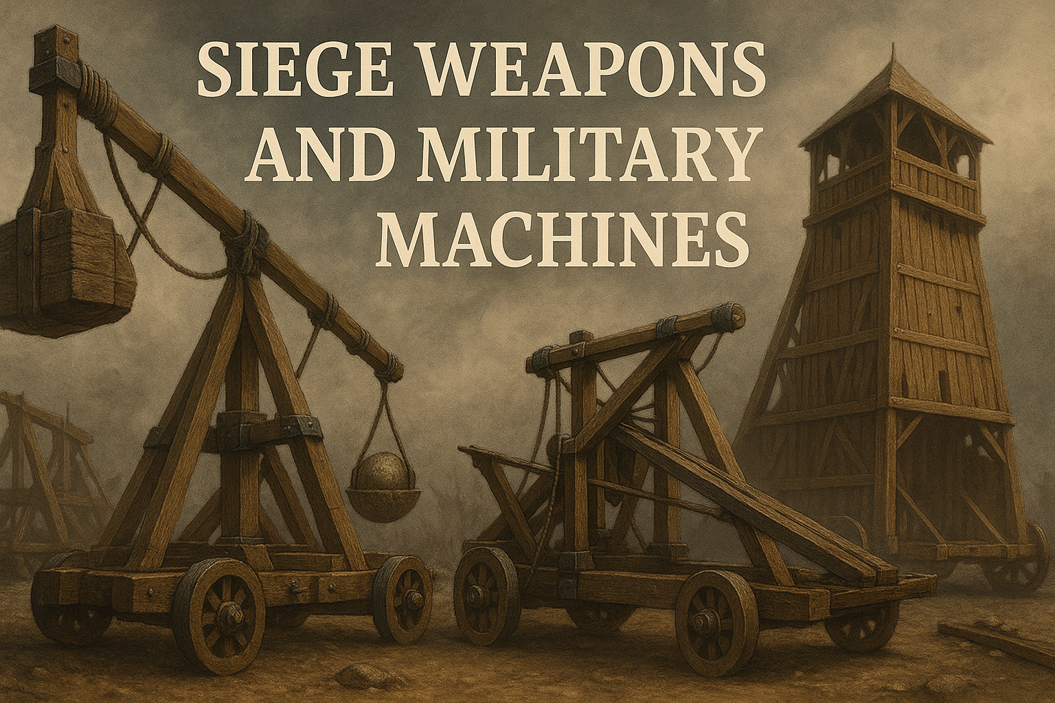 Siege Weapons and Military Machines