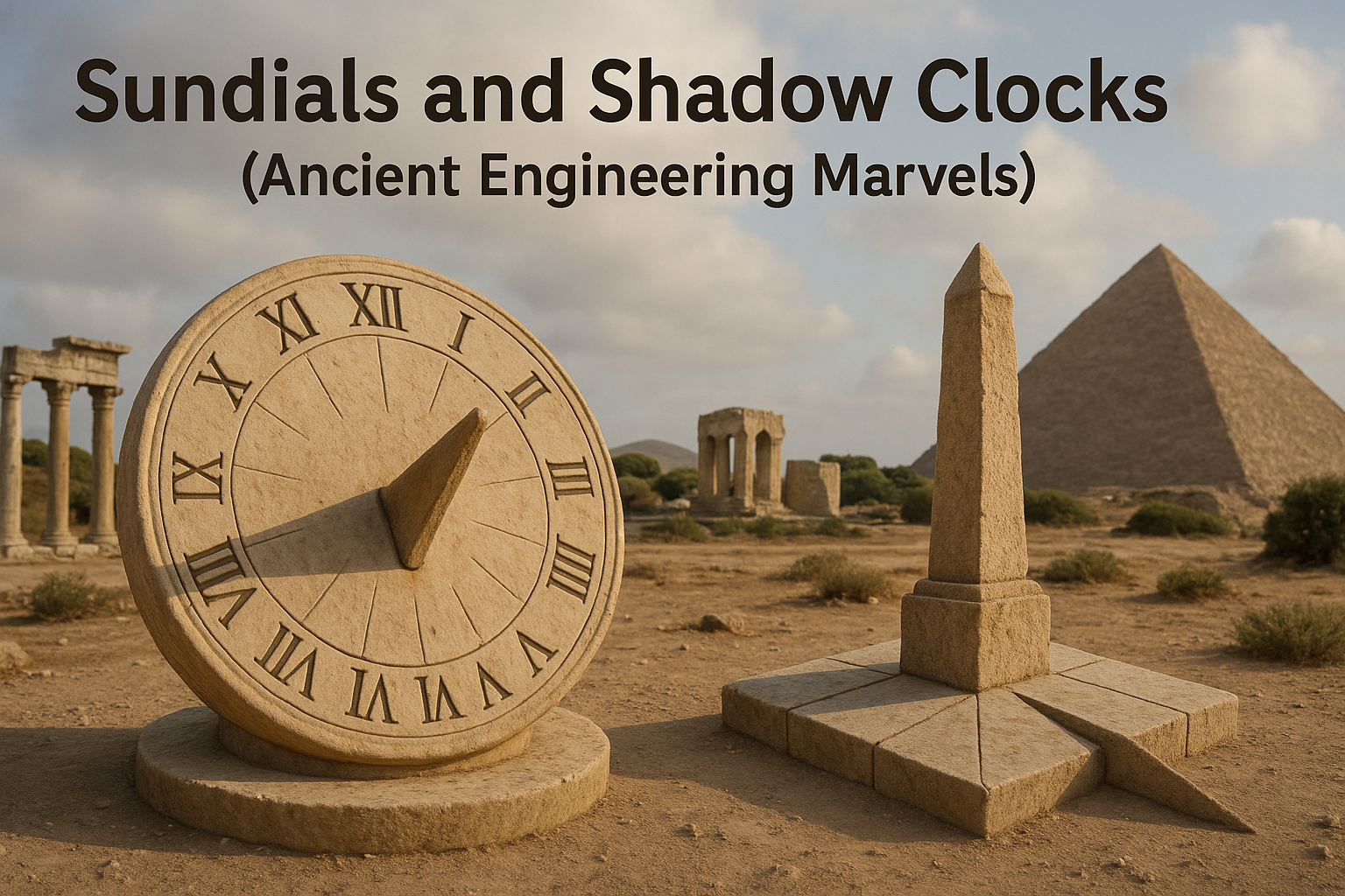 Sundials and Shadow Clocks