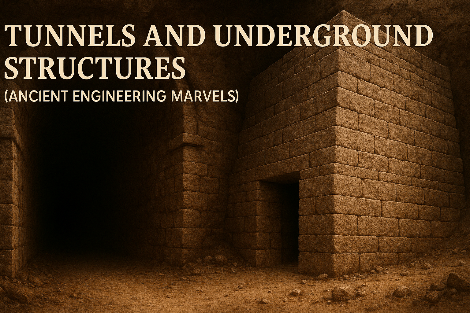 Tunnels and Underground Structures