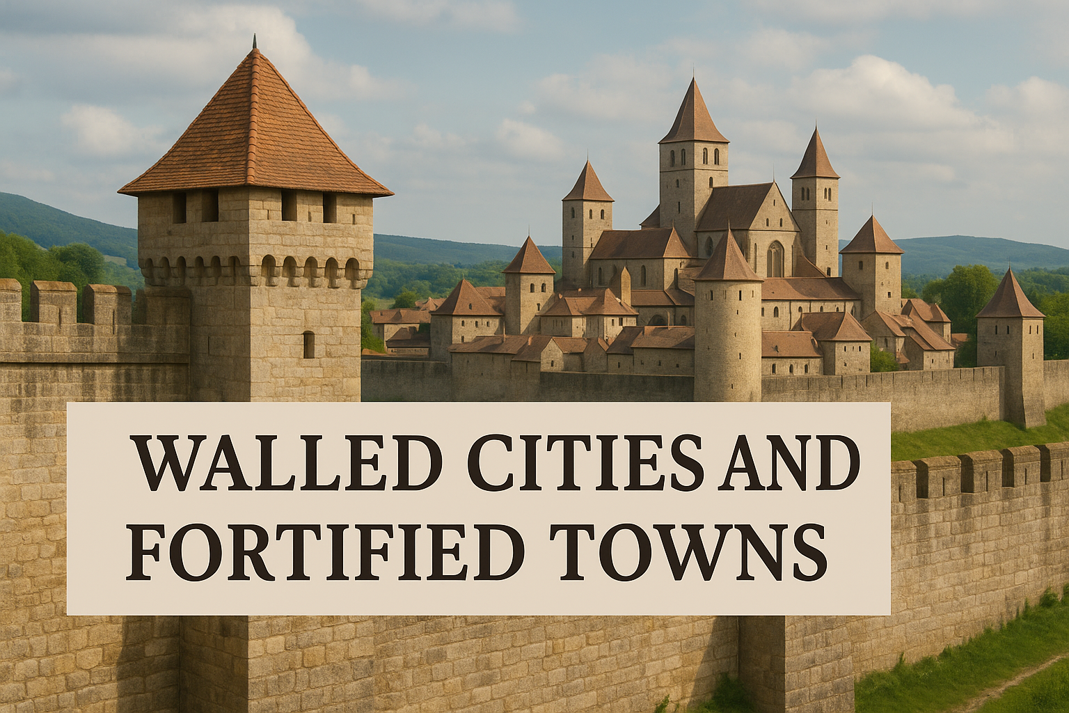 Walled Cities and Fortified Towns