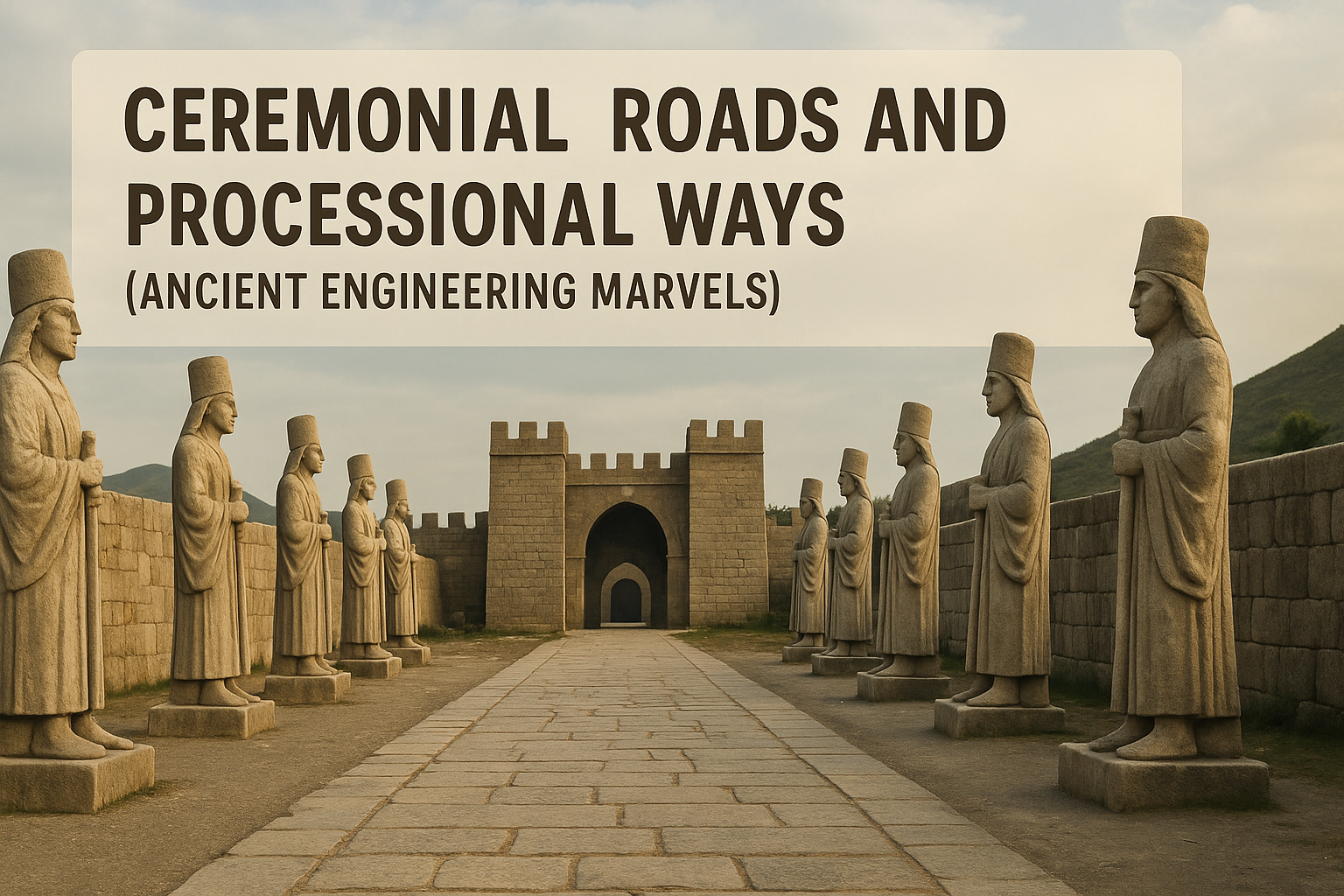 Ceremonial Roads and Processional Ways