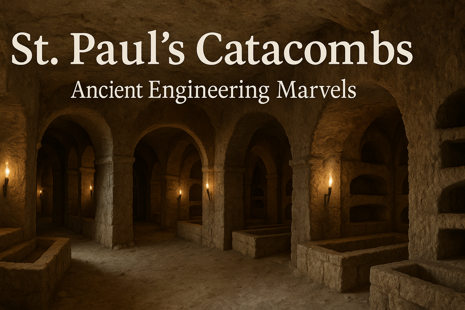 St. Paul's Catacombs (Ancient Engineering Marvels)