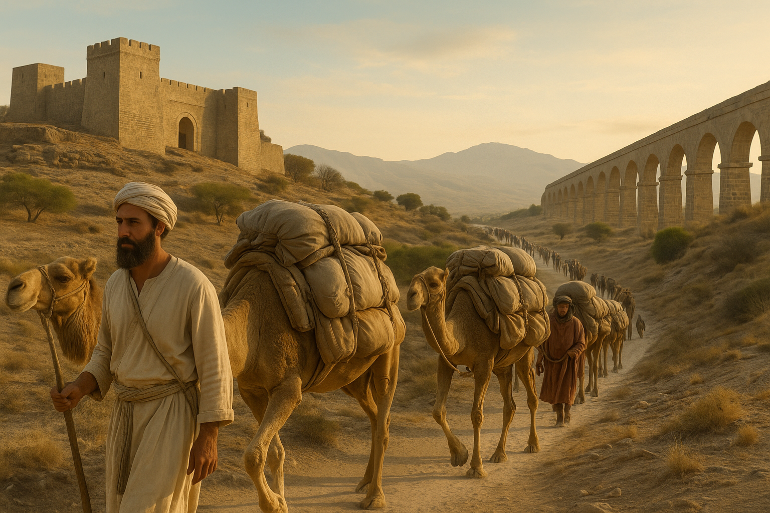 Trade Networks and Caravan Routes